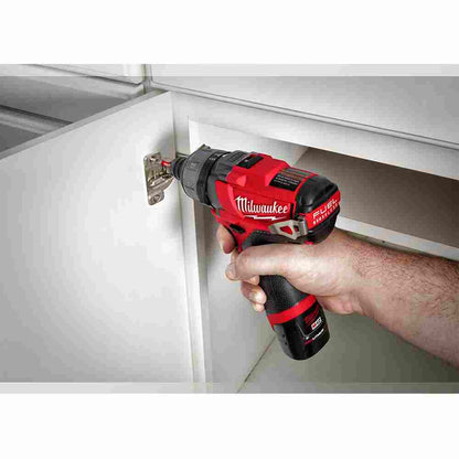 Milwaukee 2402-22 M12 FUEL Cordless Brushless 1/4in Hex 2-Speed Screwdriver Kit
