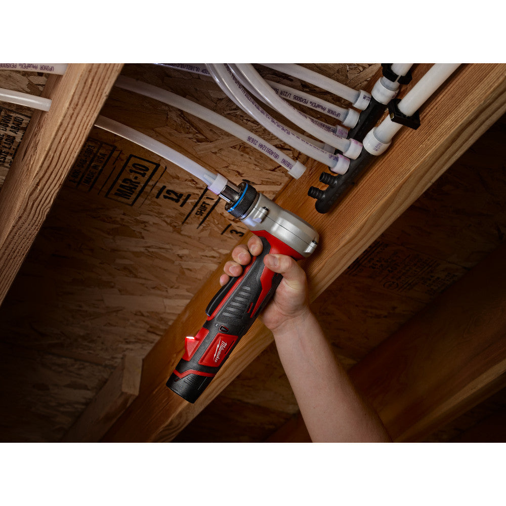 Milwaukee 2432-22 M12 Cordless Brushless 3/8in-1in ProPEX Expansion Tool Kit