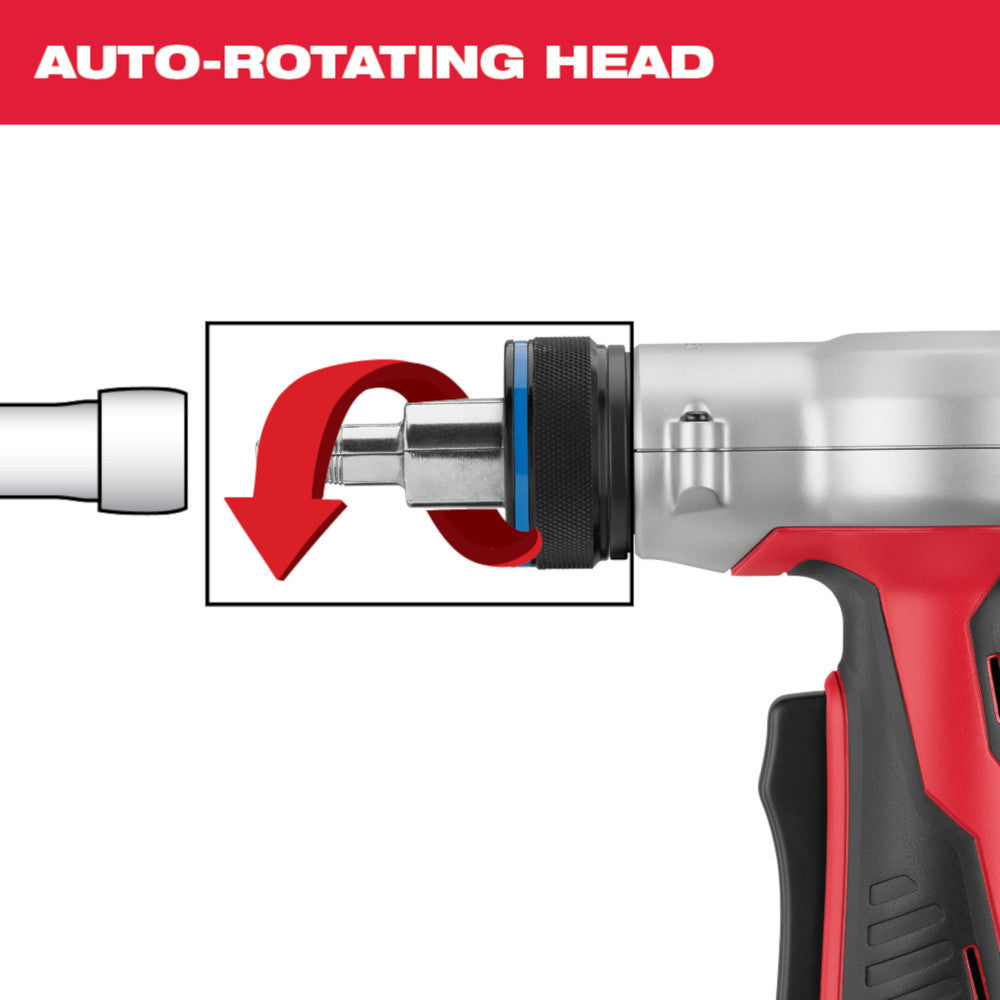 Milwaukee 2432-22 M12 Cordless Brushless 3/8in-1in ProPEX Expansion Tool Kit