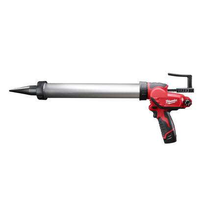 Milwaukee 2442-21 M12 20oz Aluminum Sausage Style Caulking Gun Kit