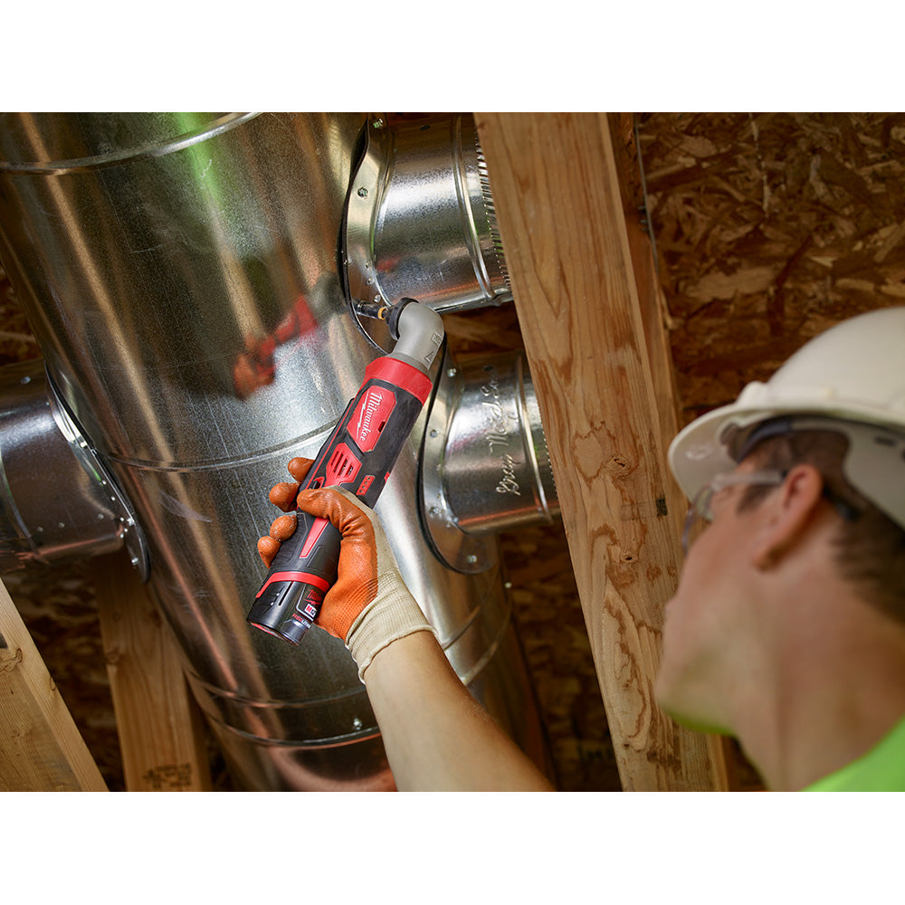 Milwaukee 2467-20 M12 Cordless 1/4in Hex Right Angle Impact Driver (Tool Only)