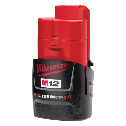 Milwaukee 2473-22 M12 12V Li-Ion Force Logic Cordless Press Tool Kit w/ 3 jaws with (2) 1.5 Ah Battery and Hard Case