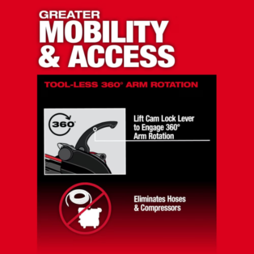 Milwaukee 2483-20 M12 FUEL 12-Volt Lithium-Ion Brushless Cordless 3/8 inch x 13 inch Bandfile (Tool-Only)
