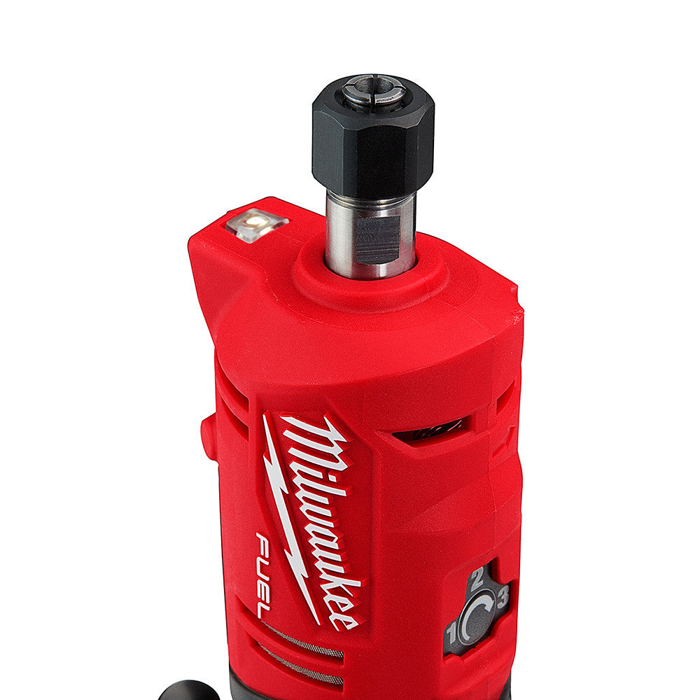 Milwaukee 2486-20 M12 FUEL Cordless Brushless 1/4in Straight Die Grinder (Tool Only)