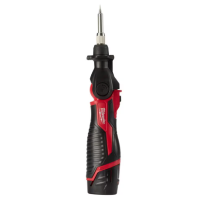 Milwaukee 2488-21 M12 12-Volt Lithium-Ion Cordless Soldering Iron Kit With (1) 1.5Ah Batteries, Charger & Hard Case