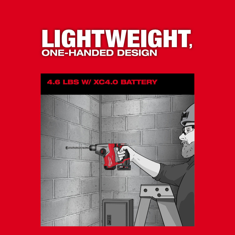 Milwaukee 2508-20 M12 FUEL Cordless Brushless 5/8in SDS-Plus Rotary Hammer (Tool Only)
