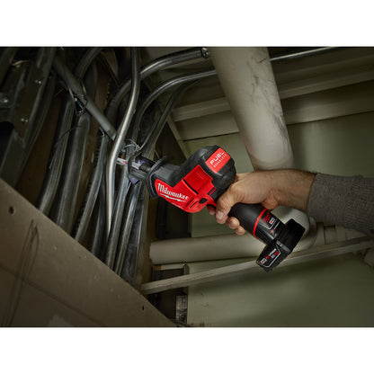 Milwaukee 2520-21XC M12 FUEL Cordless Brushless HACKZALL Reciprocating Saw Kit