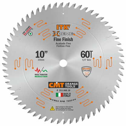 CMT 253.060.10 “ITK” Industrial Thin Kerf Saw Blades