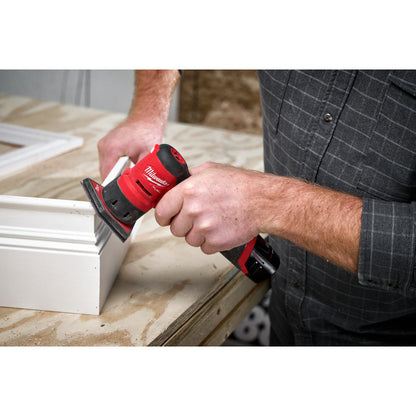 Milwaukee 2531-20 M12 FUEL Cordless Brushless Orbital Detail Sander (Tool Only)