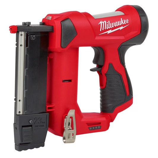 Milwaukee 2540-20 M12 12-Volt 23-Gauge Lithium-Ion Cordless Pin Nailer (Tool-Only)