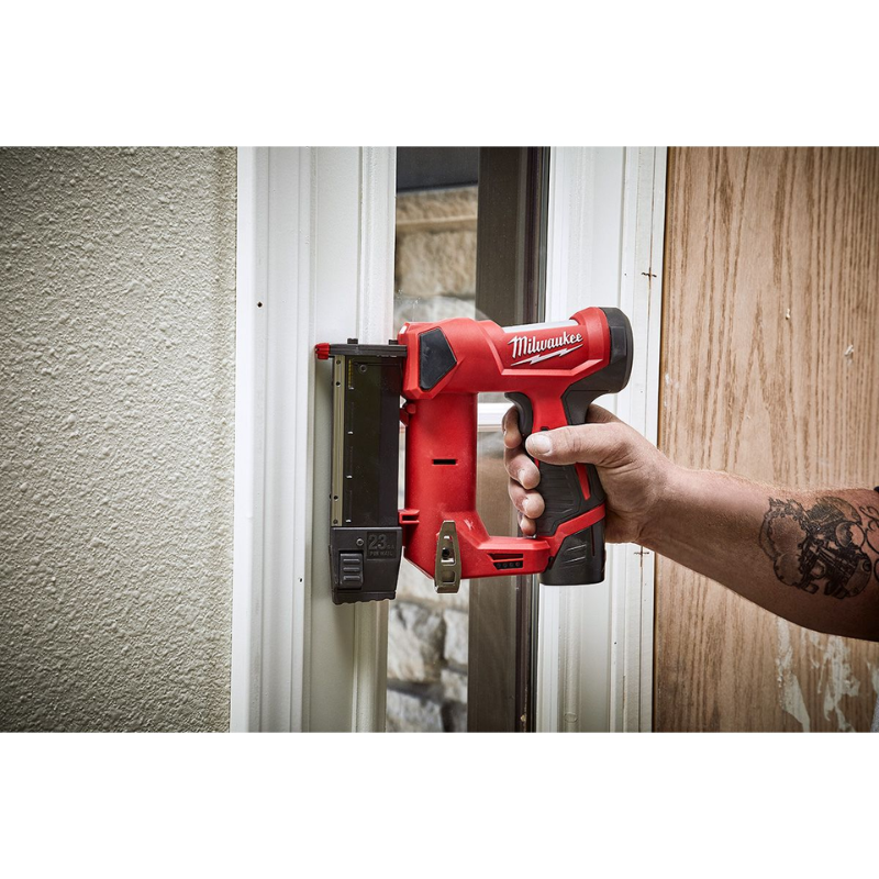 Milwaukee 2540-20 M12 12-Volt 23-Gauge Lithium-Ion Cordless Pin Nailer (Tool-Only)