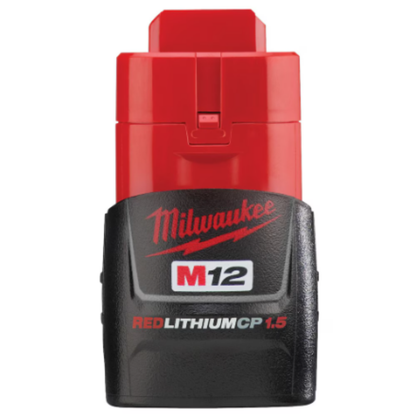 Milwaukee 2550-22 M12 12-Volt Lithium-Ion Cordless Rivet Tool Kit with (2) 1.5Ah Batteries and Charger