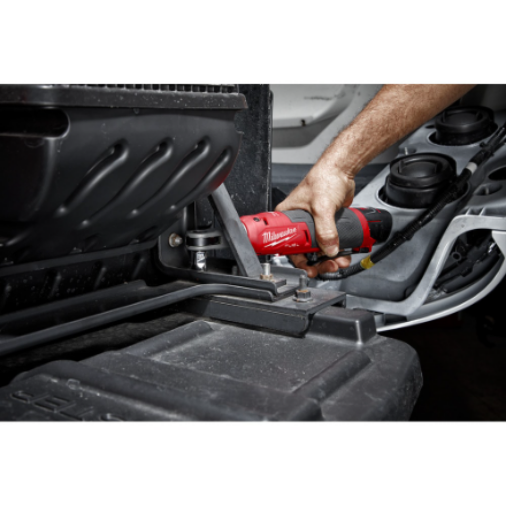Milwaukee 2567-22 M12 FUEL 12V Lithium-Ion Brushless Cordless High Speed 3/8 -inch Ratchet Kit w/(2) Batteries