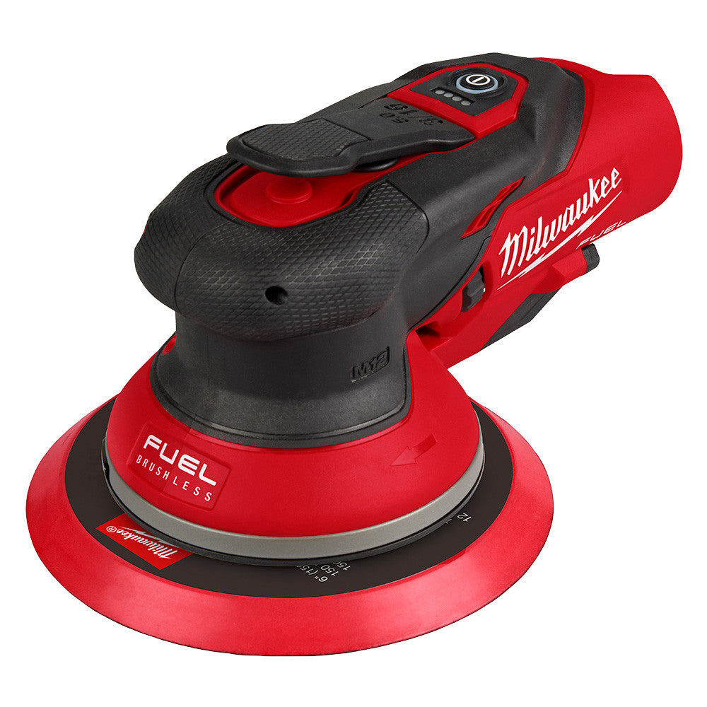 Milwaukee 2585-20 M12 FUEL Cordless Brushless 6in Random Orbital Sander (Tool Only)