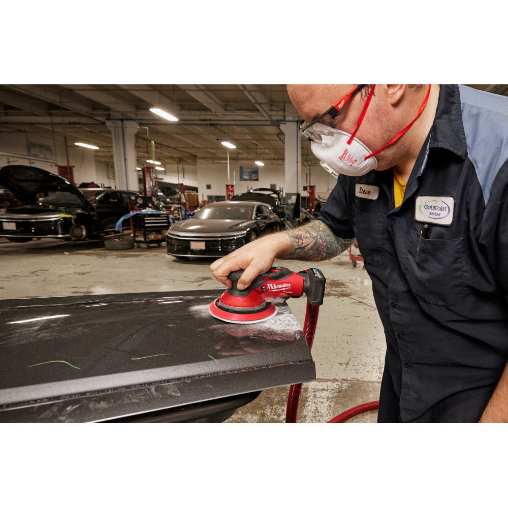 Milwaukee 2585-20 M12 FUEL Cordless Brushless 6in Random Orbital Sander (Tool Only)