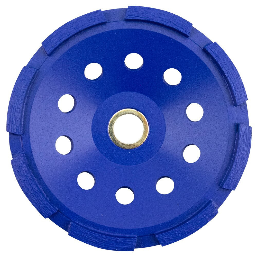 5" Segmented Diamond Cup Wheel for Concrete, Masonry & Stone Grinding