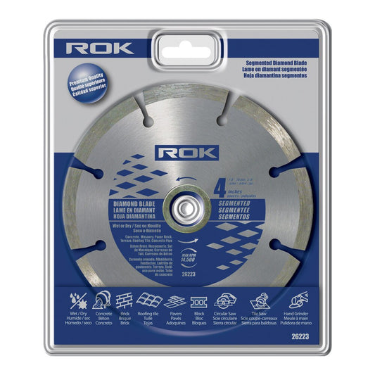 4" Segmented Diamond Blade for Concrete and Masonry Cutting