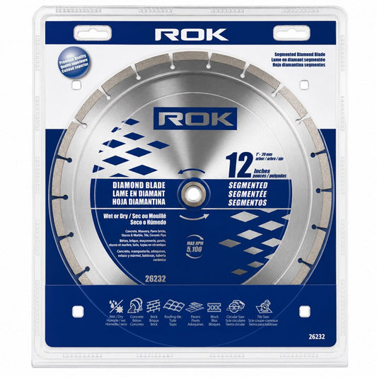 12" Segmented Diamond Blade for Concrete and Masonry Cutting