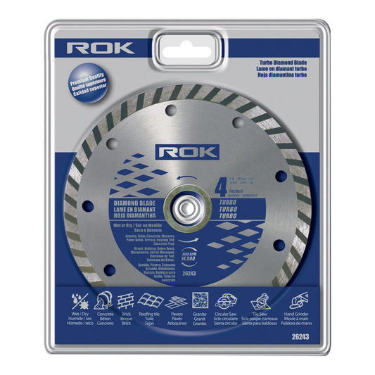 4" Turbo Diamond Blade for Concrete and Masonry Cutting