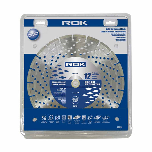 ROK 26278 12in Multi-Cut Diamond Blade - Pro Series