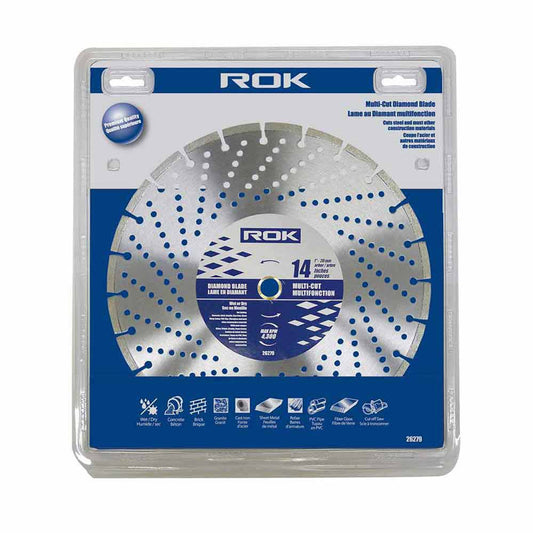 ROK 26279 14in Multi-Cut Diamond Blade - Pro Series