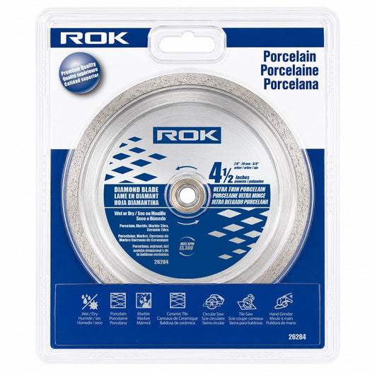 4-1/2" Ultra Thin Porcelain Diamond Blade for Precision Tile Cutting