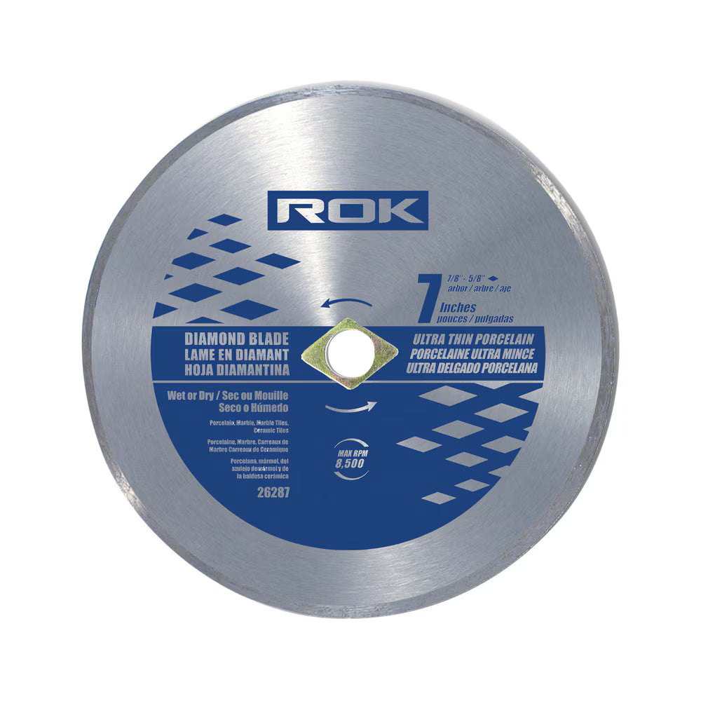 7-Inch Ultra-Thin Porcelain Diamond Blade | Precision Cutting Blade for Porcelain Tile