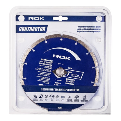 7" Segmented Diamond Blade for Concrete, Brick & Masonry Cutting