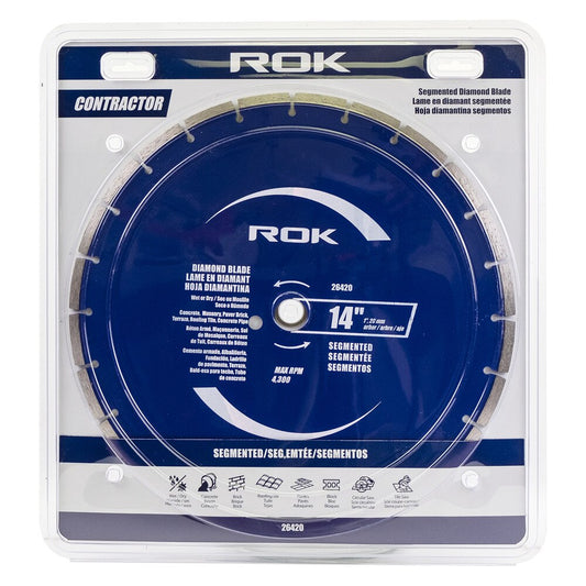 14" Segmented Diamond Blade for Concrete and Masonry Cutting
