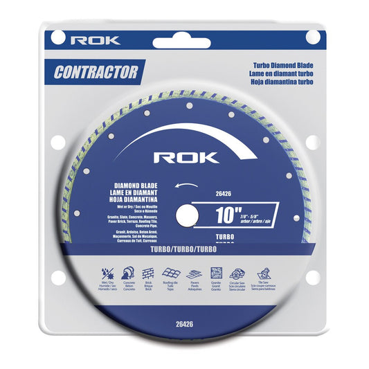 10" Turbo Diamond Blade for Concrete and Masonry Cutting