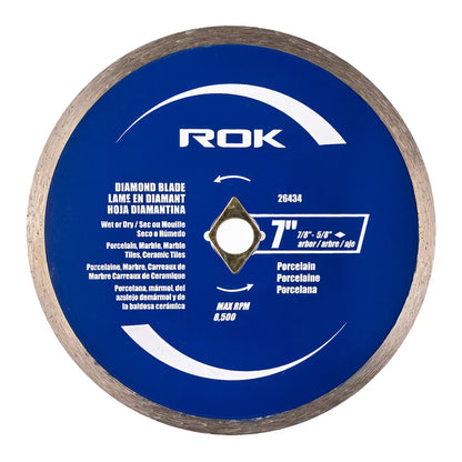 7" Porcelain Diamond Blade for Precision Tile Cutting