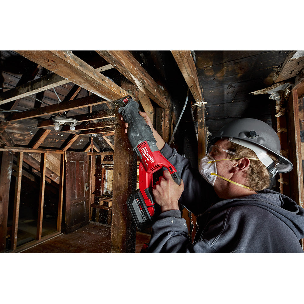 Milwaukee 2722-21HD M18 FUEL SUPER SAWZALL Cordless Reciprocating Saw Kit
