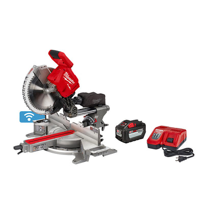 Milwaukee 2739-21HD M18 FUEL Cordless Brushless 12in Dual Bevel Sliding Compound Mitre Saw with ONE-KEY Kit