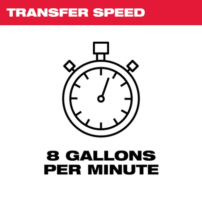 Milwaukee 2771-20 M18 18V 1/4 HP Lithium-Ion Cordless Transfer Pump (Tool Only)