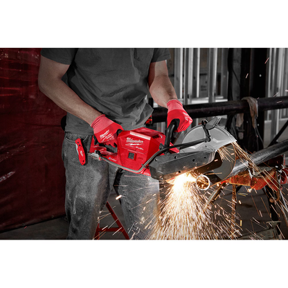 Milwaukee 2786-22HD M18 FUEL ONE-KEY 18V Li-Ion Brushless 9" Cut Off Saw Kit with (2) 12.0Ah Batteries