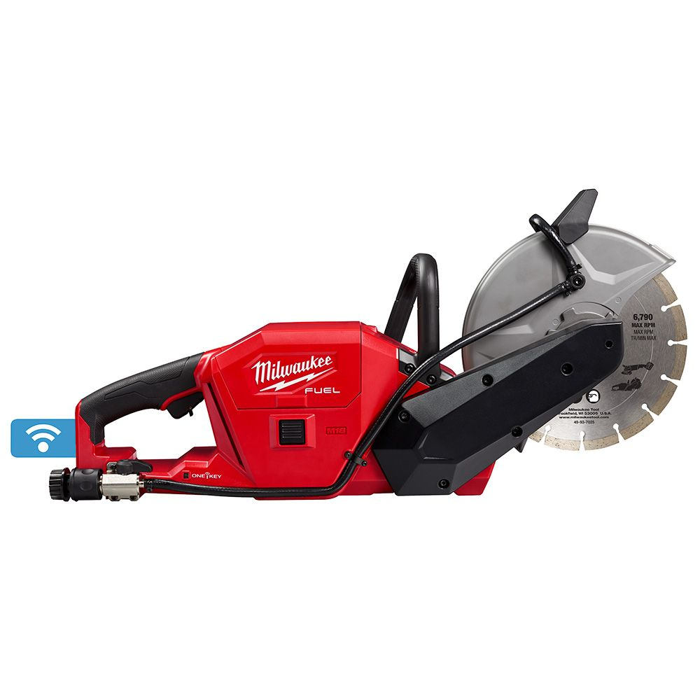 Milwaukee 2786-22HD M18 FUEL ONE-KEY 18V Li-Ion Brushless 9" Cut Off Saw Kit with (2) 12.0Ah Batteries
