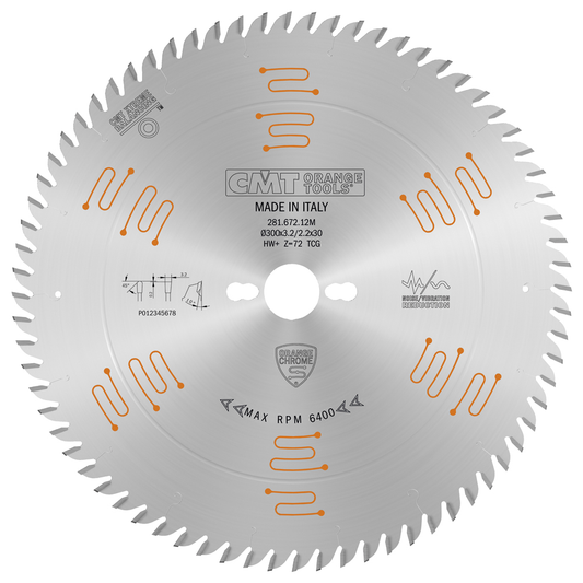 CMT 281.672.12M Chrome Coated Circular Saw Blade