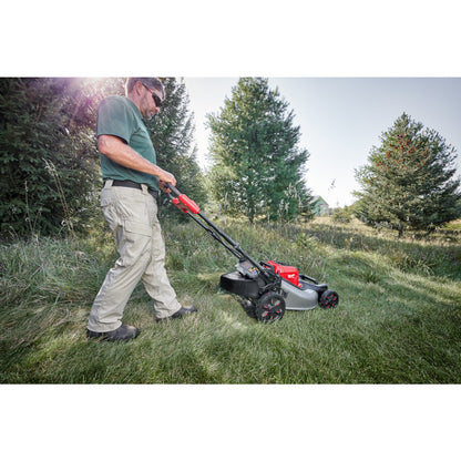 Milwaukee 2823-22HD M18 FUEL 18V Brushless Cordless 21-inch Walk Behind Self-Propelled Lawn Mower W/(2) 12.0 Ah Battery