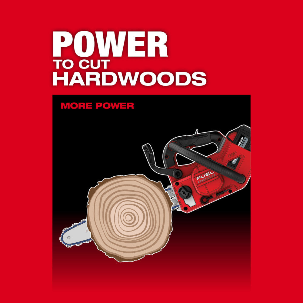 Milwaukee 2826-20T M18 FUEL Cordless Brushless 14in Top Handle Chainsaw (Tool Only)