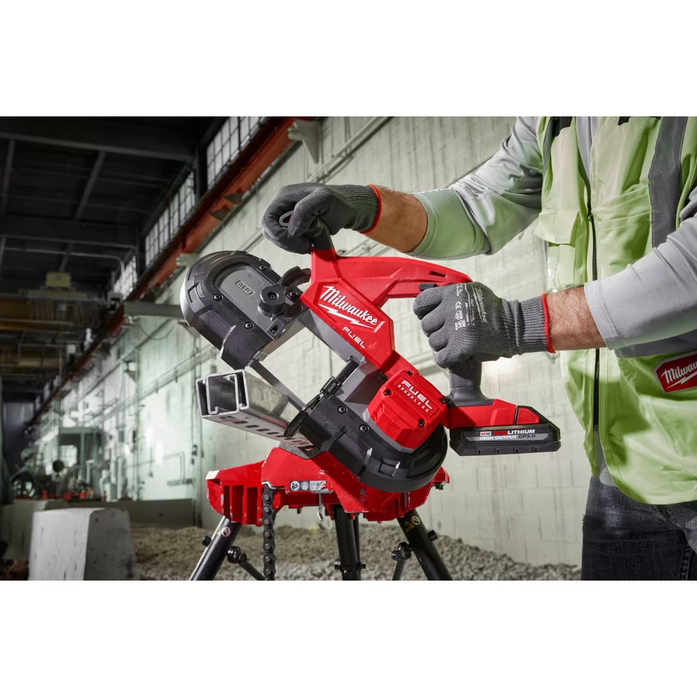 Milwaukee 2829-20 M18 FUEL 18V Lithium-Ion Brushless Cordless Compact Bandsaw (Tool Only)