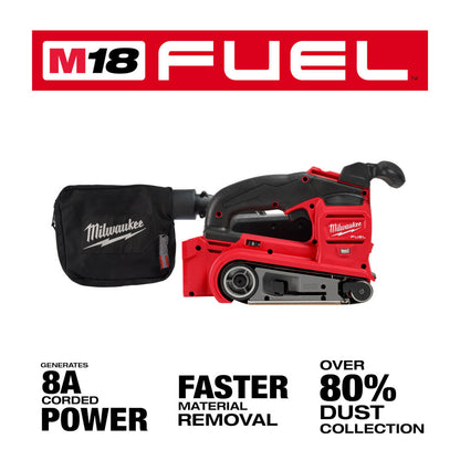 Milwaukee 2832-20 M18 FUEL 3in x 18in Belt Sander (Tool Only)