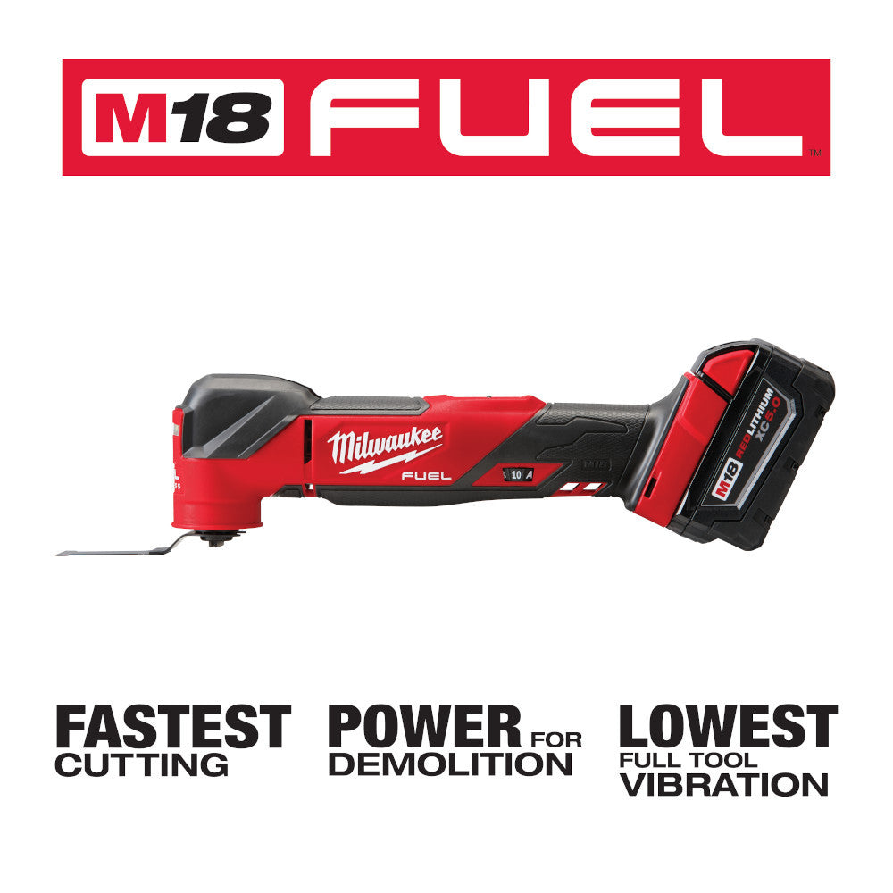 Milwaukee 2836-21 M18 FUEL Cordless Brushless Oscillating Multi-Tool Kit