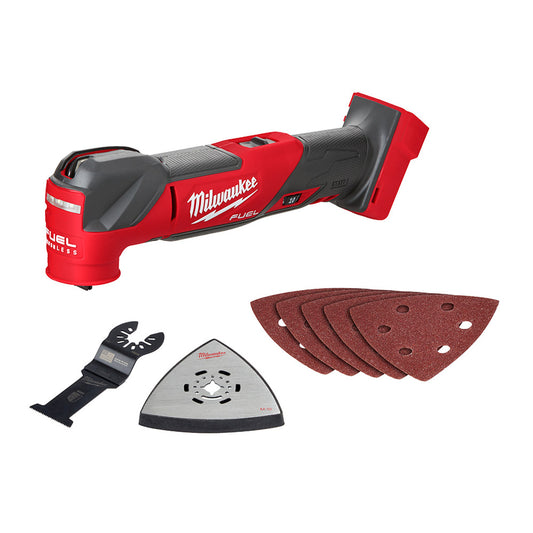 Milwaukee 2836-20 M18 FUEL 18-Volt Lithium-Ion Cordless Brushless Oscillating Multi-Tool (Tool-Only)