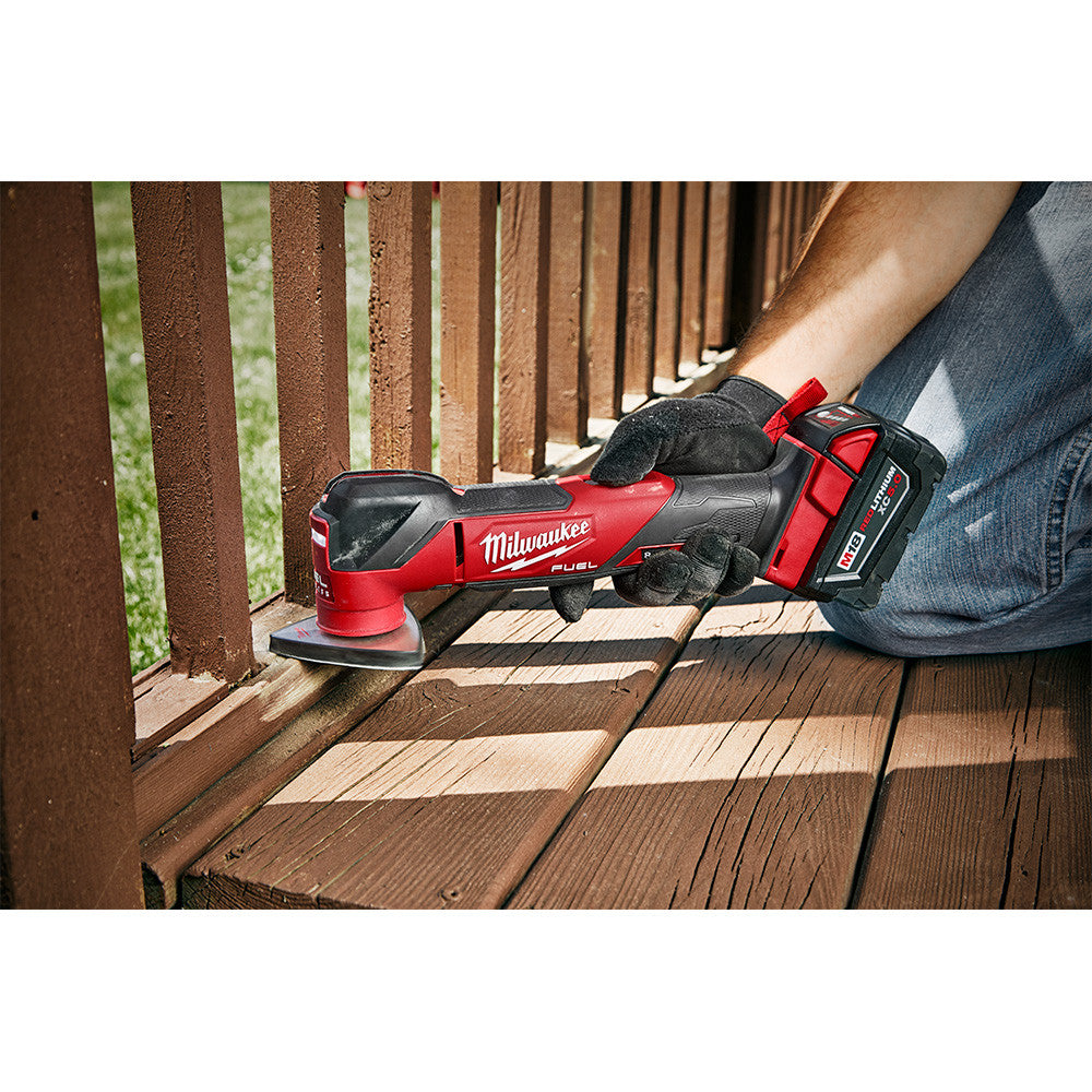 Milwaukee 2836-21 M18 FUEL Cordless Brushless Oscillating Multi-Tool Kit