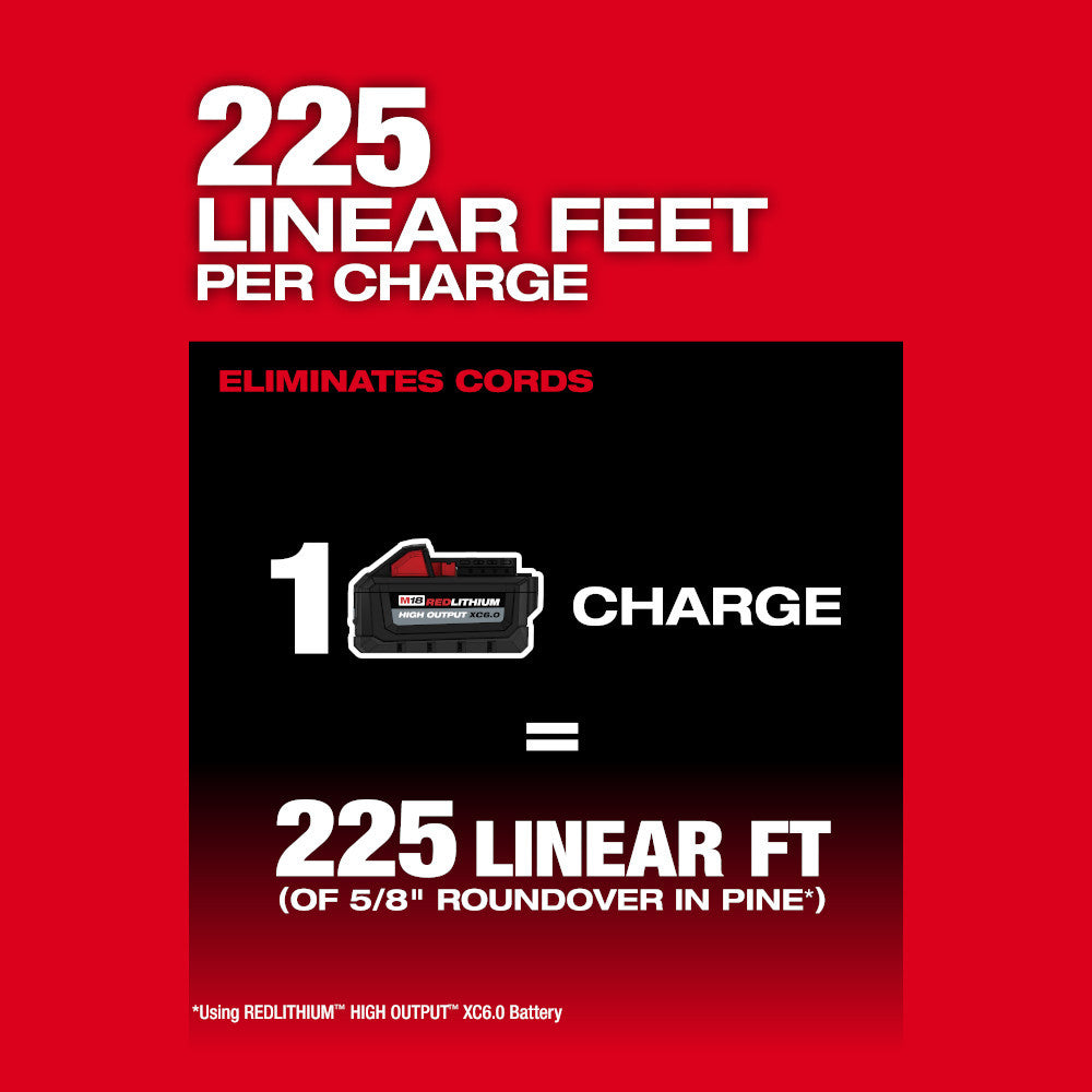 Milwaukee 2838-21 M18 FUEL 18V 1/2in Cordless Brushless Router Kit