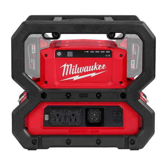 Milwaukee 2845-20 M18 18V Lithium-Ion Cordless CARRY-ON 3600W/1800W Battery Powered Power Supply (Tool Only)