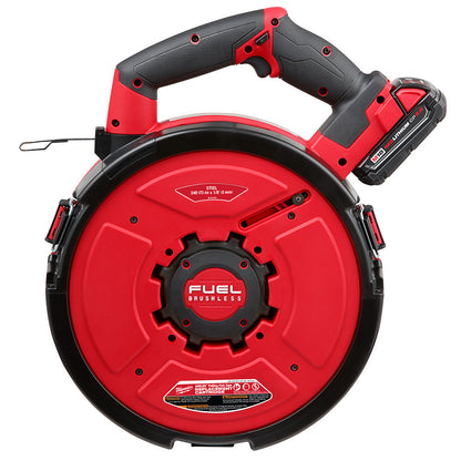 Milwaukee 2873B-22 M18 FUEL ANGLER Cordless Brushless 240' Steel Pulling Fish Tape Kit