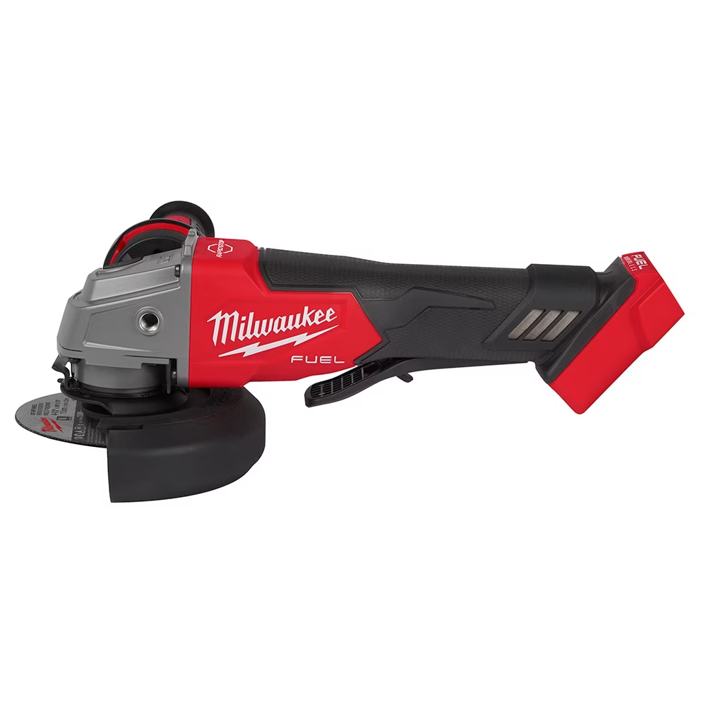 Milwaukee 2880-20 M18 FUEL 18V Lithium-Ion Brushless Cordless 4-1/2" /5" Grinder with Paddle Switch (Tool-Only)