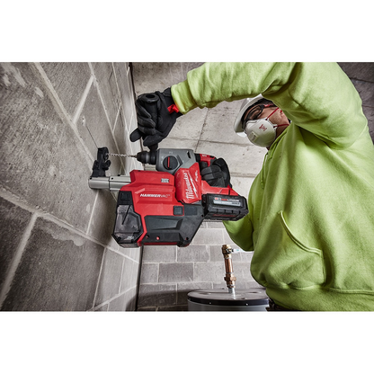 Milwaukee 2912-22DE M18 FUEL 18V Li-Ion 1" Cordless SDS-Plus Rotary Hammer with Dust Extractor Kit, Two 6.0 Ah Batteries