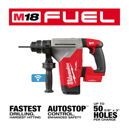 Milwaukee 2915-20 M18 FUEL 18-Volt Lithium-Ion Brushless Cordless 1-1/8" SDS-Plus Rotary Hammer (Tool Only)